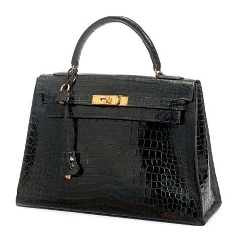 hermes kelly black croc|hermes kelly crocodile price.